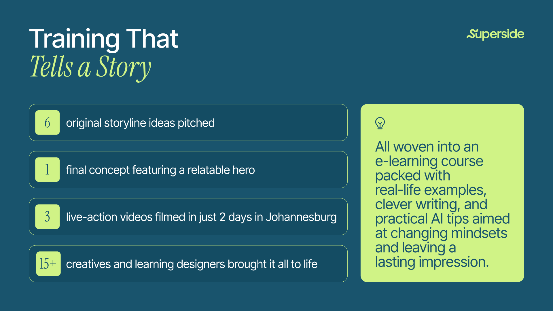 Immersive Storytelling