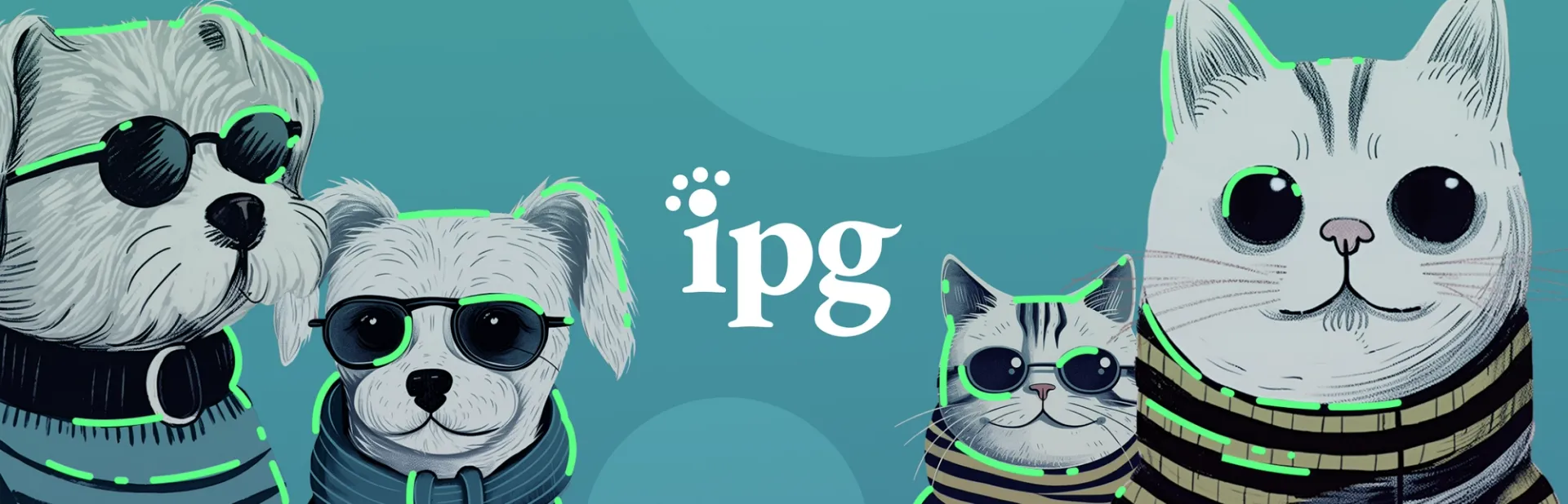 Independence Pet Group’s (IPG) whimsical illustrations