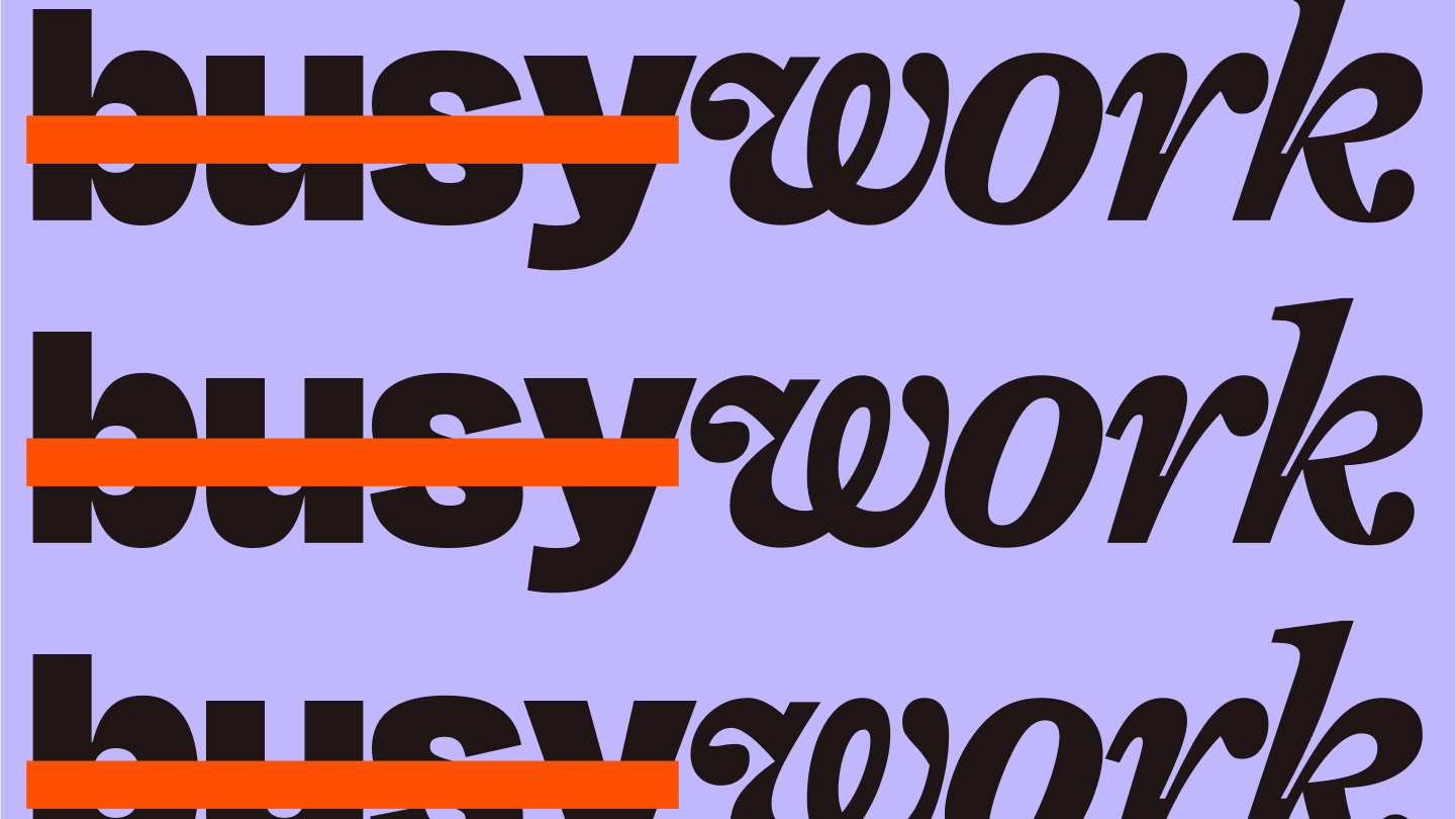 An image showcasing Zapier's typography and messaging.