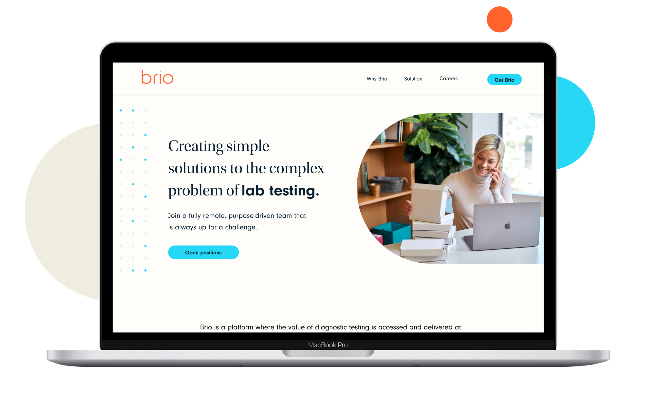 Brio's branding by Superside