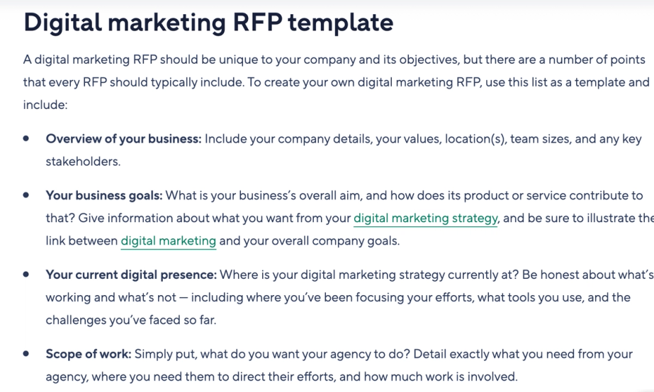 8 Creative Agency RFP Templates for Enterprise Teams
