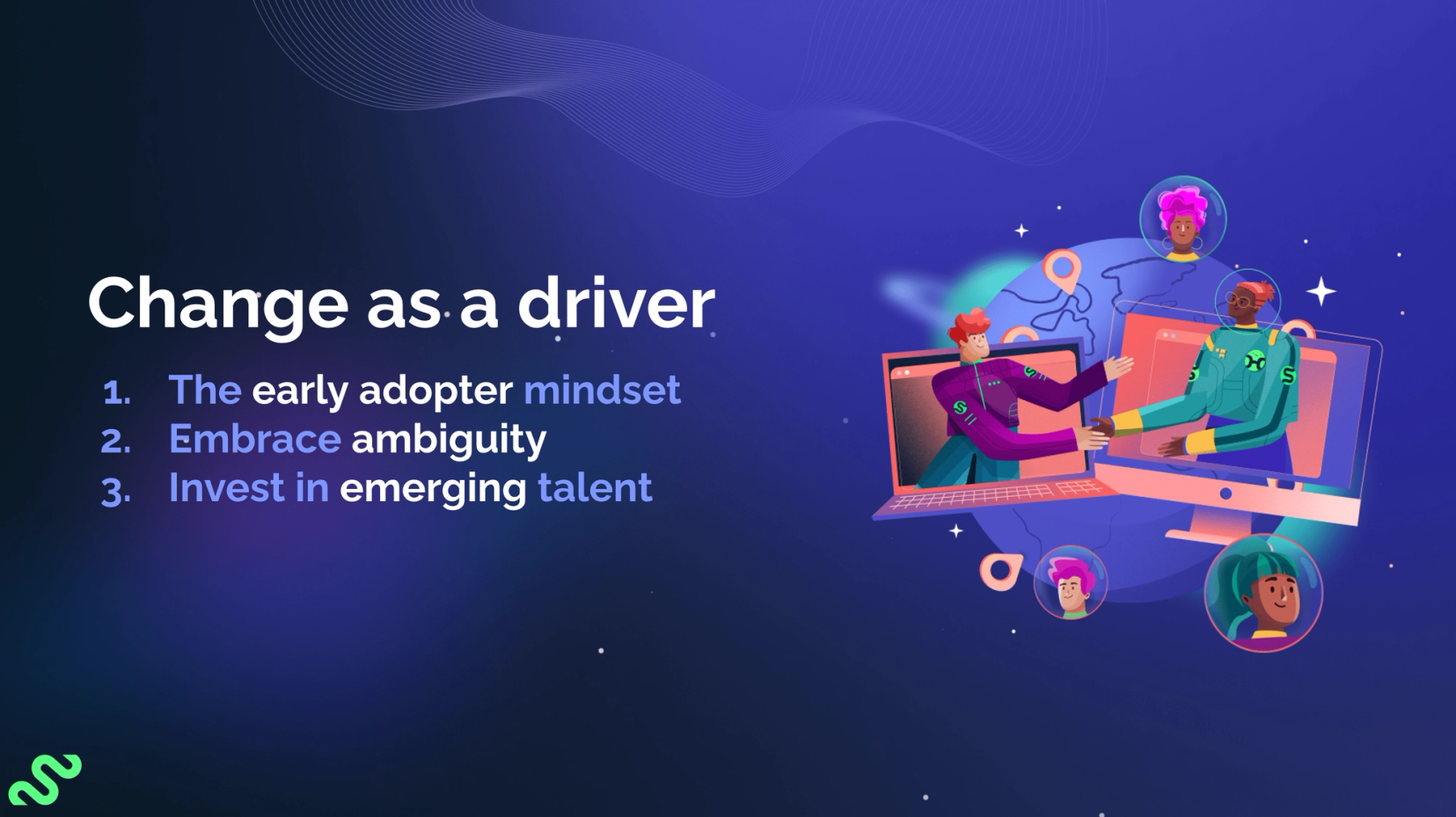 Experience is everything. Creative vision more important than ever.