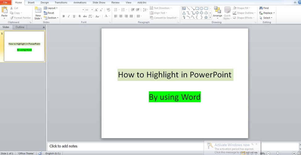 how to highlight text in word 2016 for mac