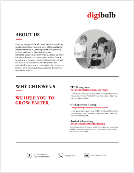 Brochure Step 1 Google Slides Creating A Brochure