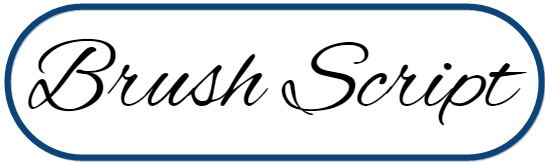 Script font