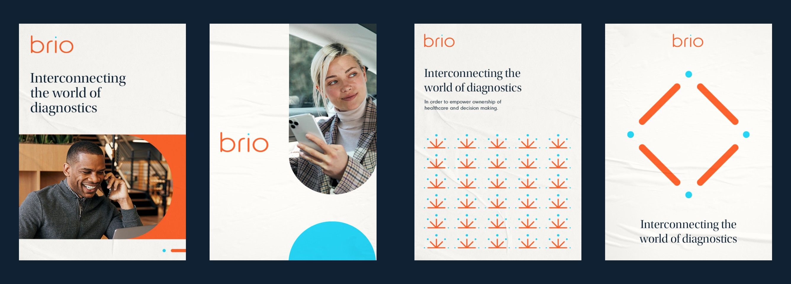 Brio MockUp landing pages designed by Superside