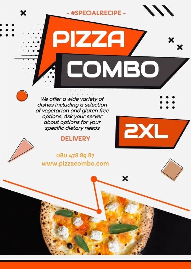 pizza restaurant flyer