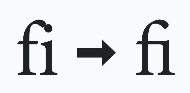 Ligatures