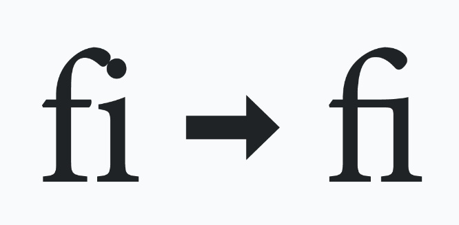 Ligatures