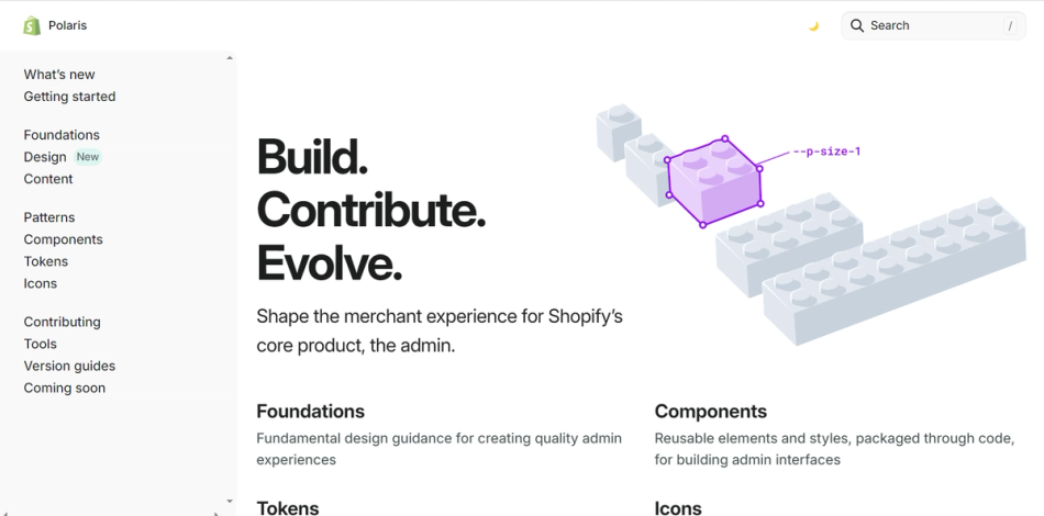 Shopify design systems