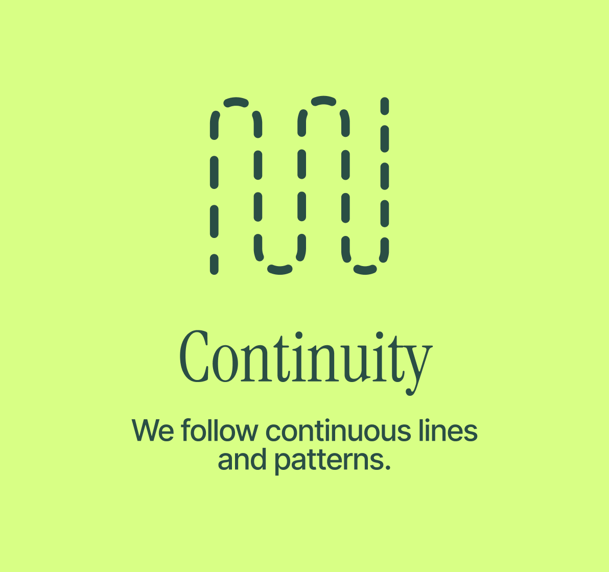 Continuity