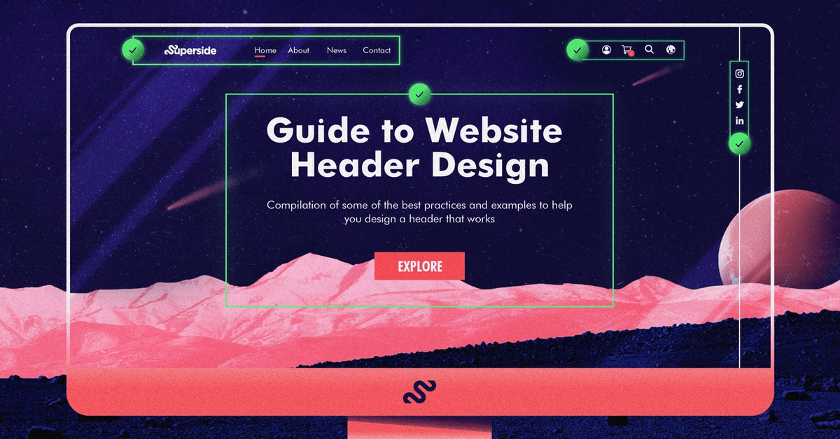 Guide to Creating a Performing Website Header - Superside