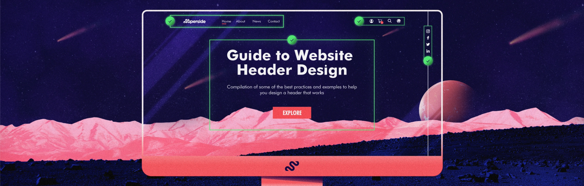 Guide to Creating a Performing Website Header - Superside