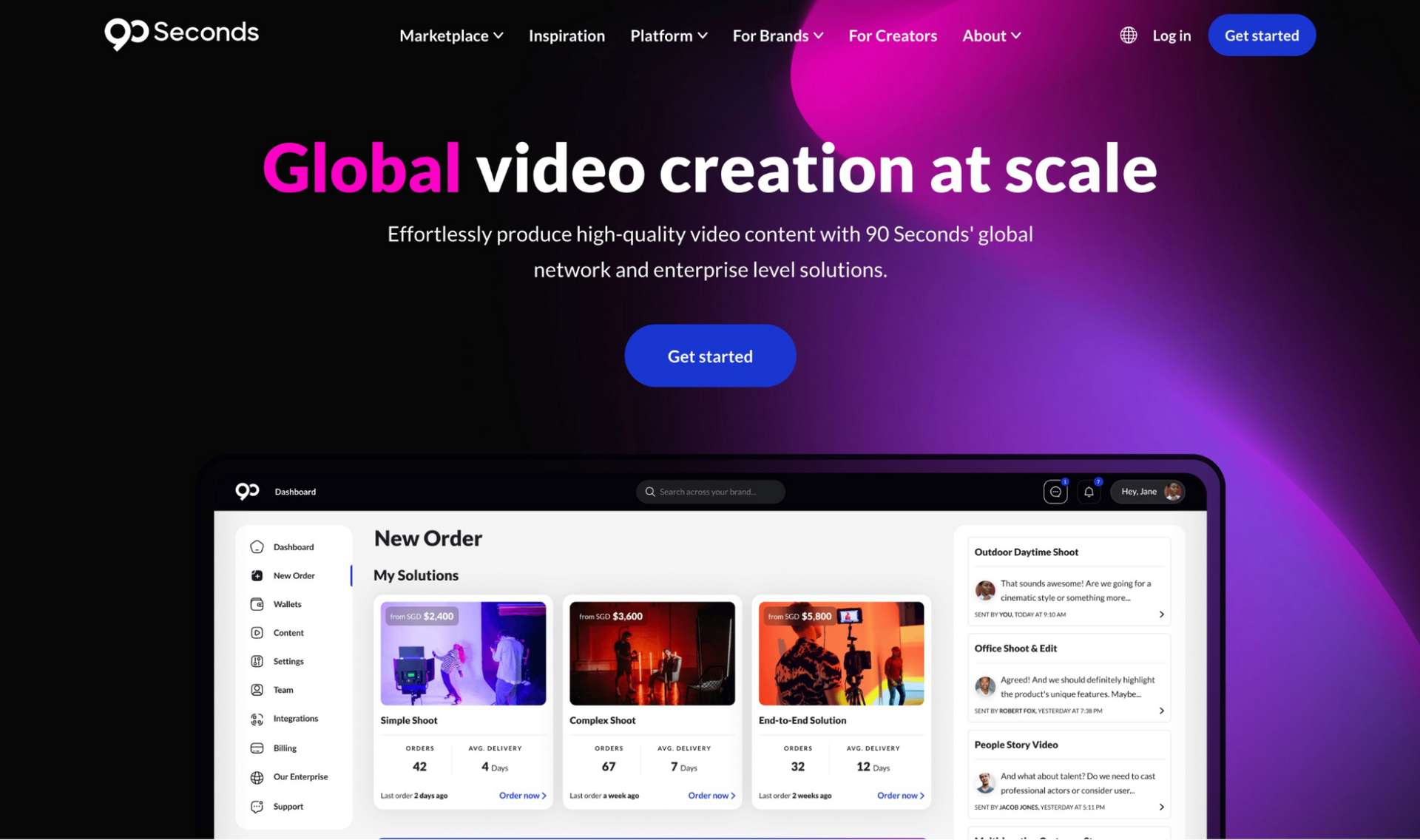 90 Seconds: Global video creation at scale