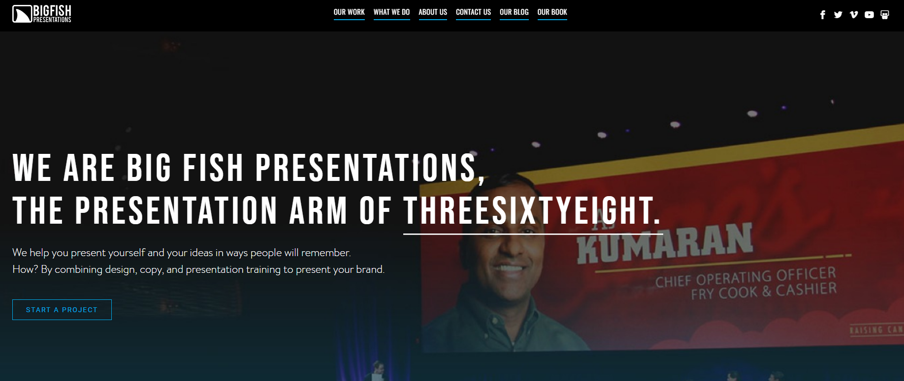 Big Fish presentations