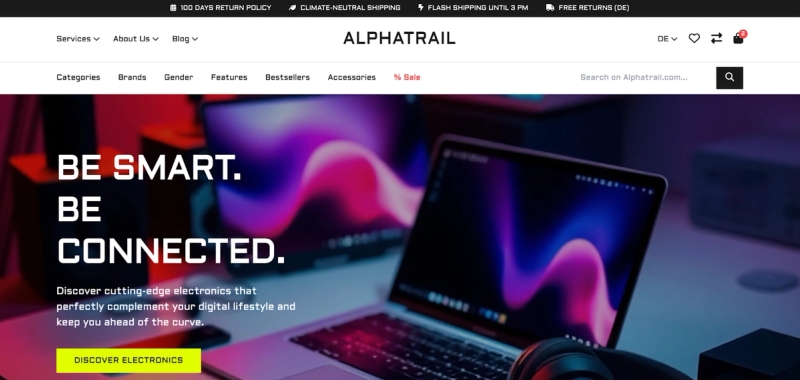 UX Pilot website template