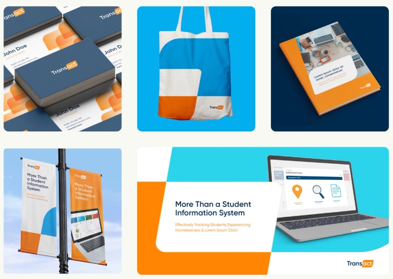 Transact design system by Superside