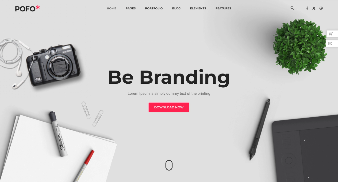 Pofo WordPress Template