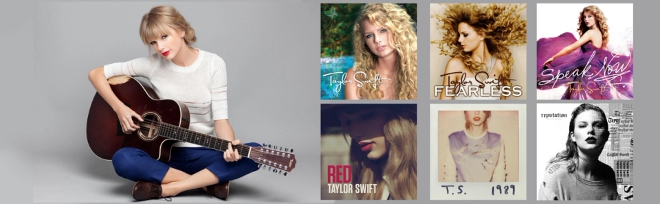 The Evolution of Taylor Swift Album Cover Design - Superside