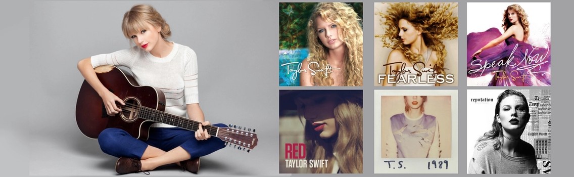 Taylor Swift’s Album Cover Designs