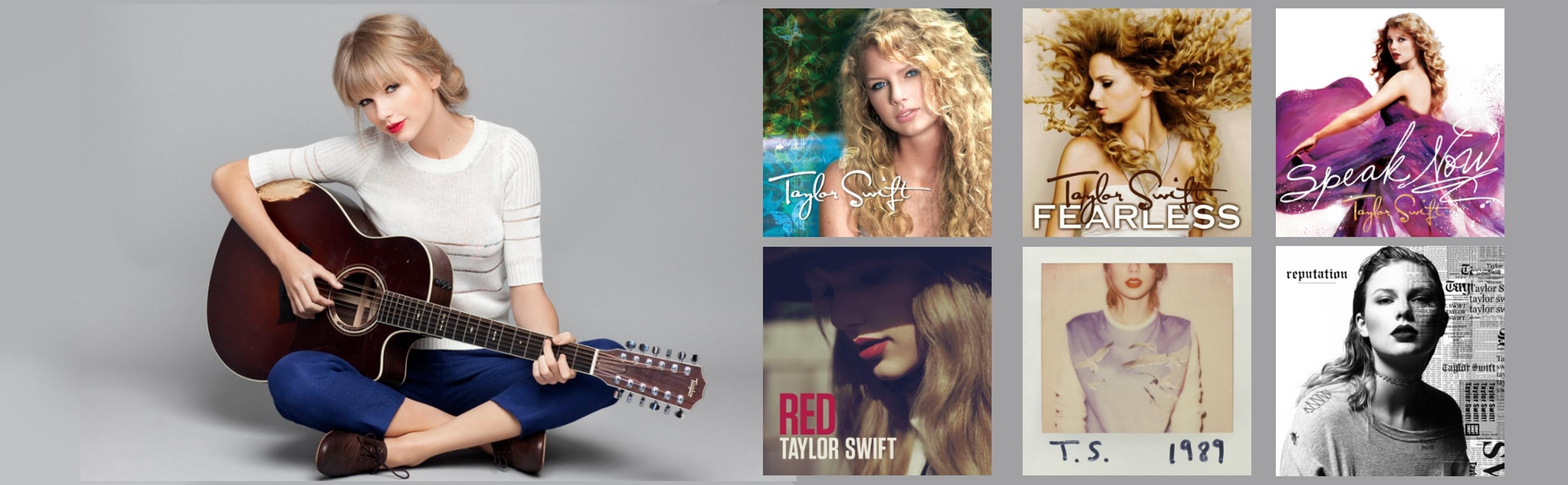 The Evolution of Taylor Swift Album Cover Design - Superside