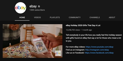 ebay YouTube logo