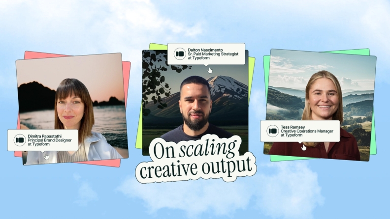Build systems, fuel scale: Inside Typeform's sustainable creative model