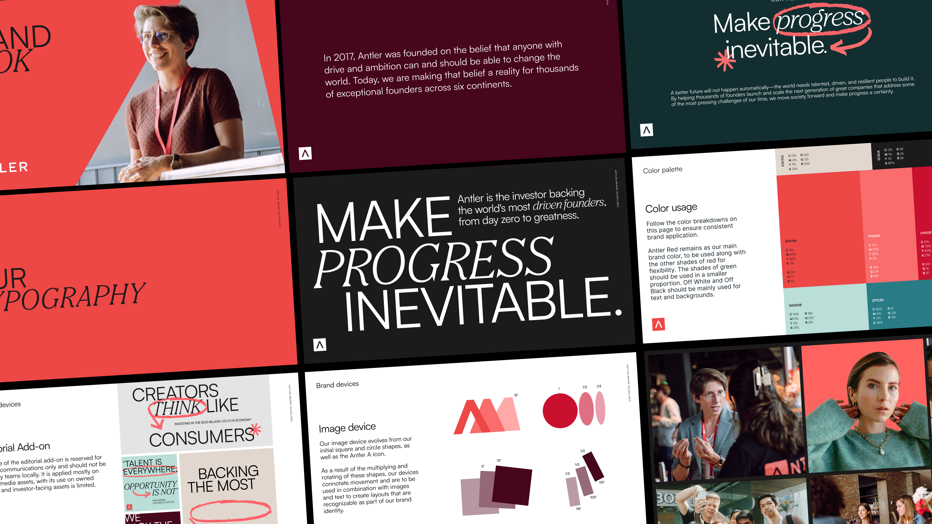 Antler website rebrand with Superside