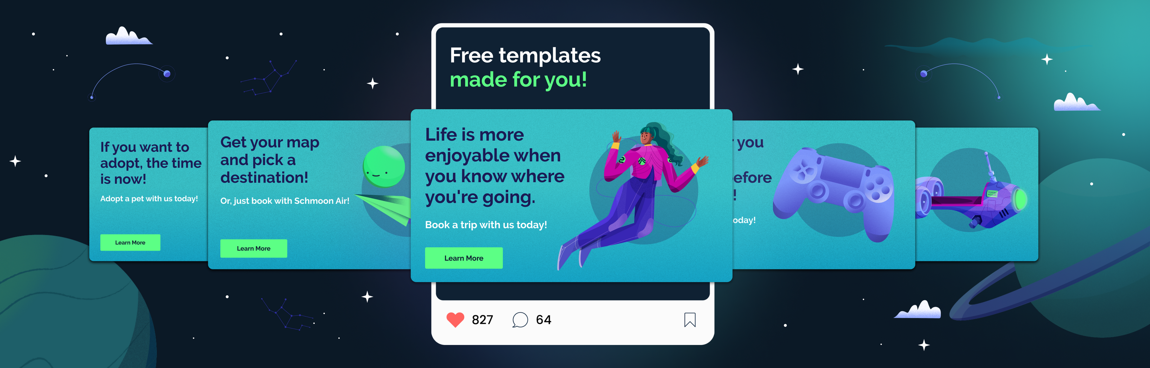 15 Free Ad Templates To Save You Time (And Money)