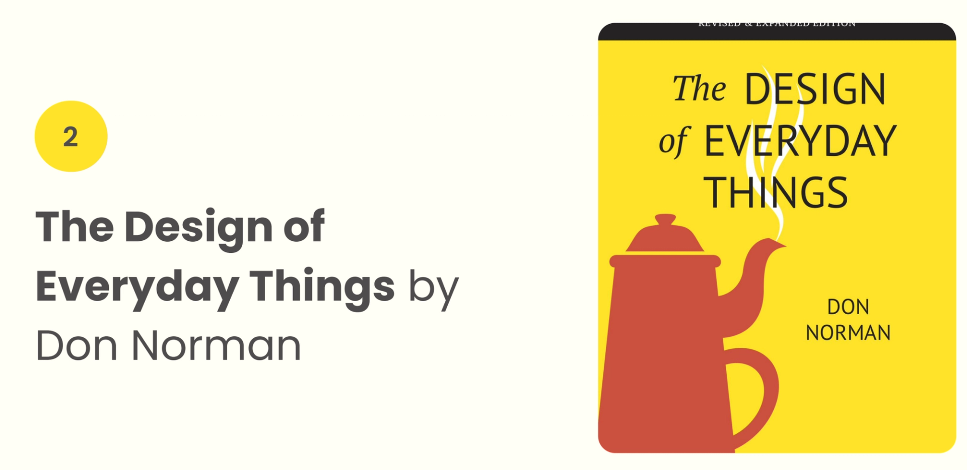 The Design of Everyday Things by Don Norman