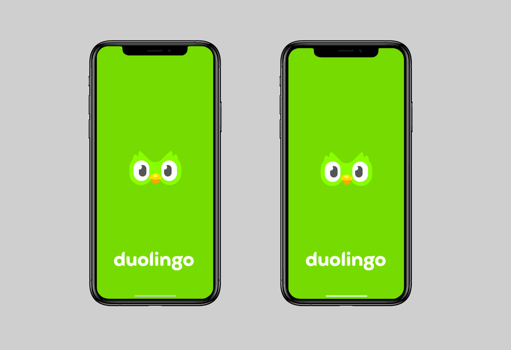 The signature Duolingo owl branding as applied to its app.