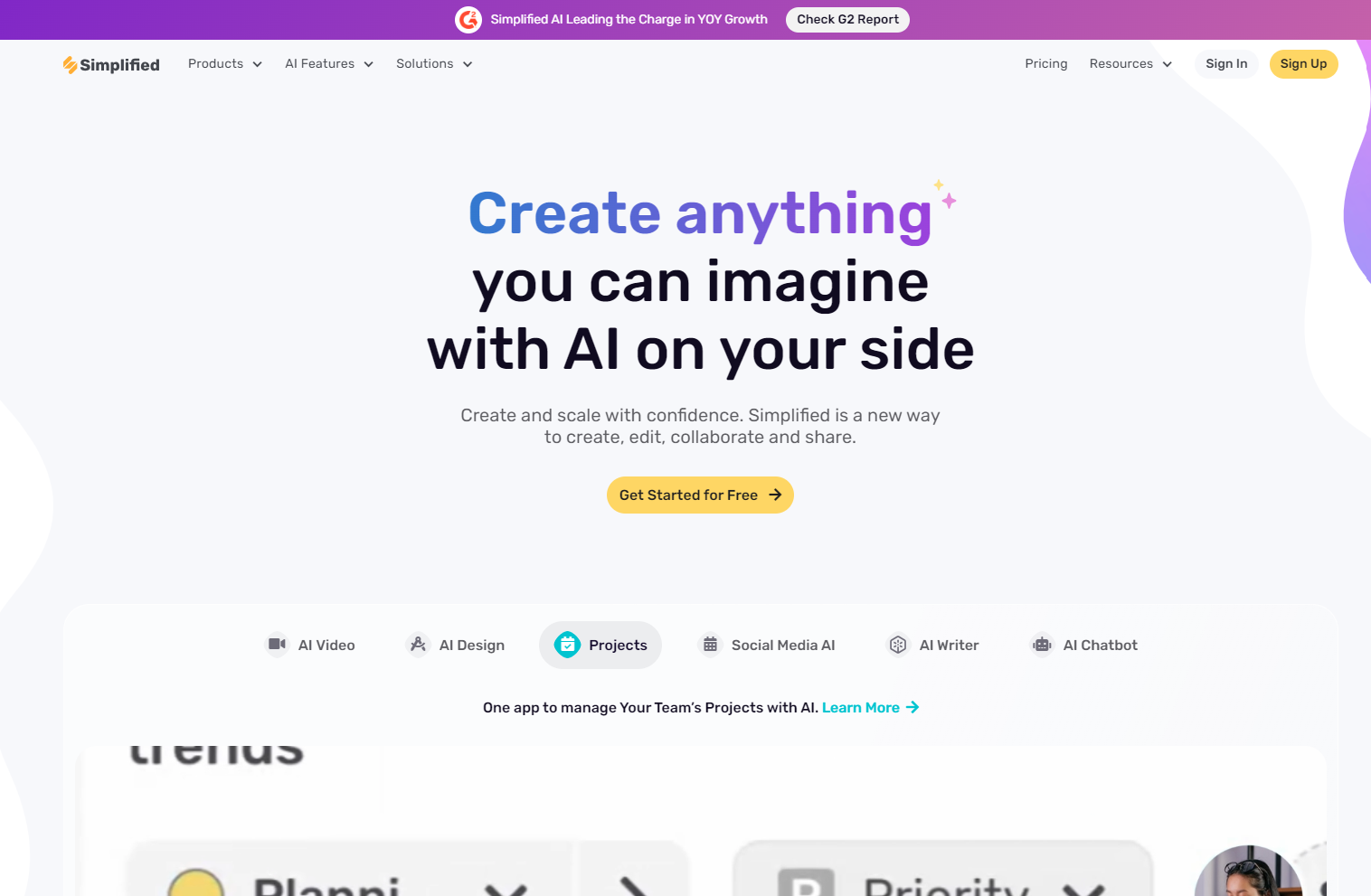 Simplified AI