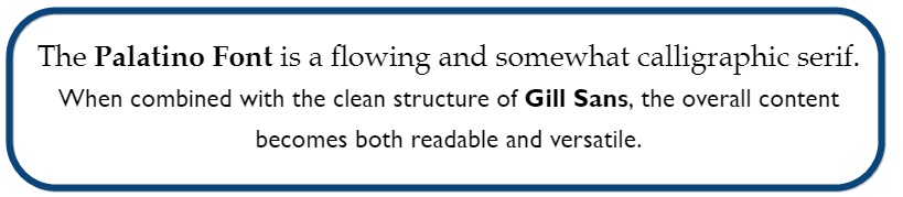 Palatino Font