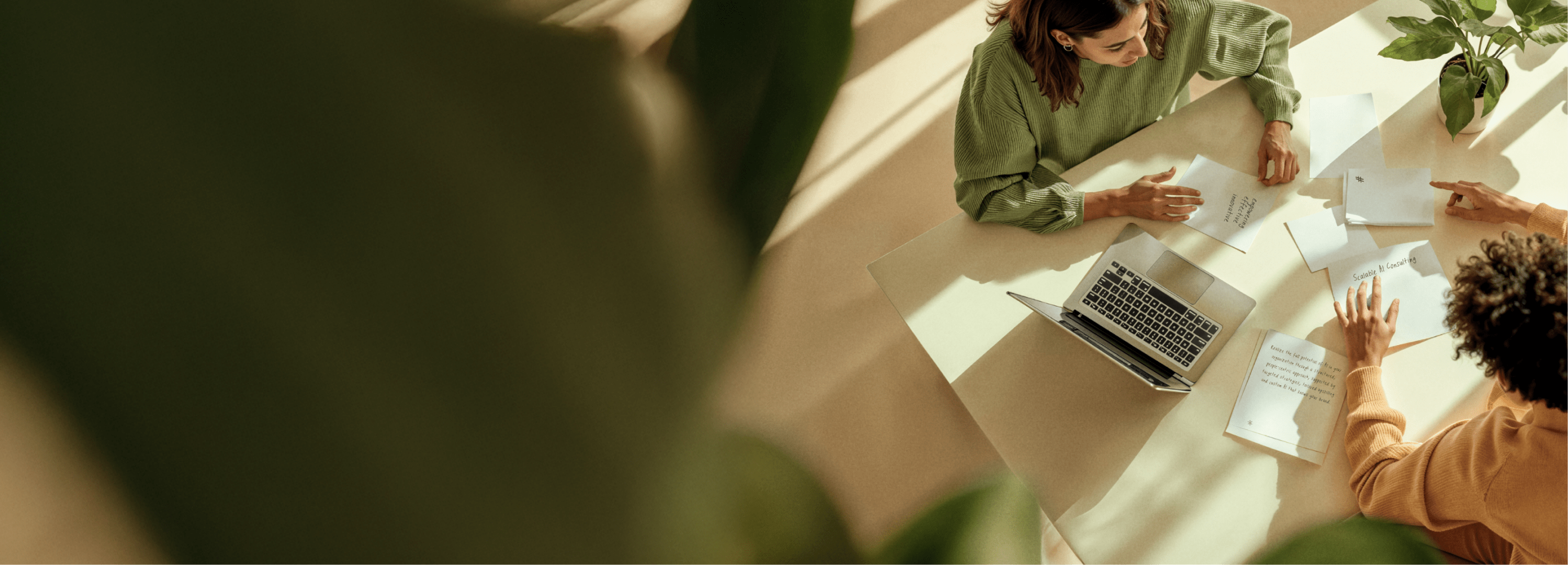 Turn insights into action. 