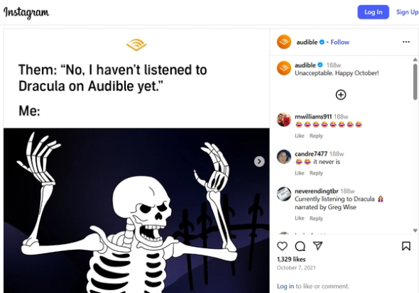 audible
