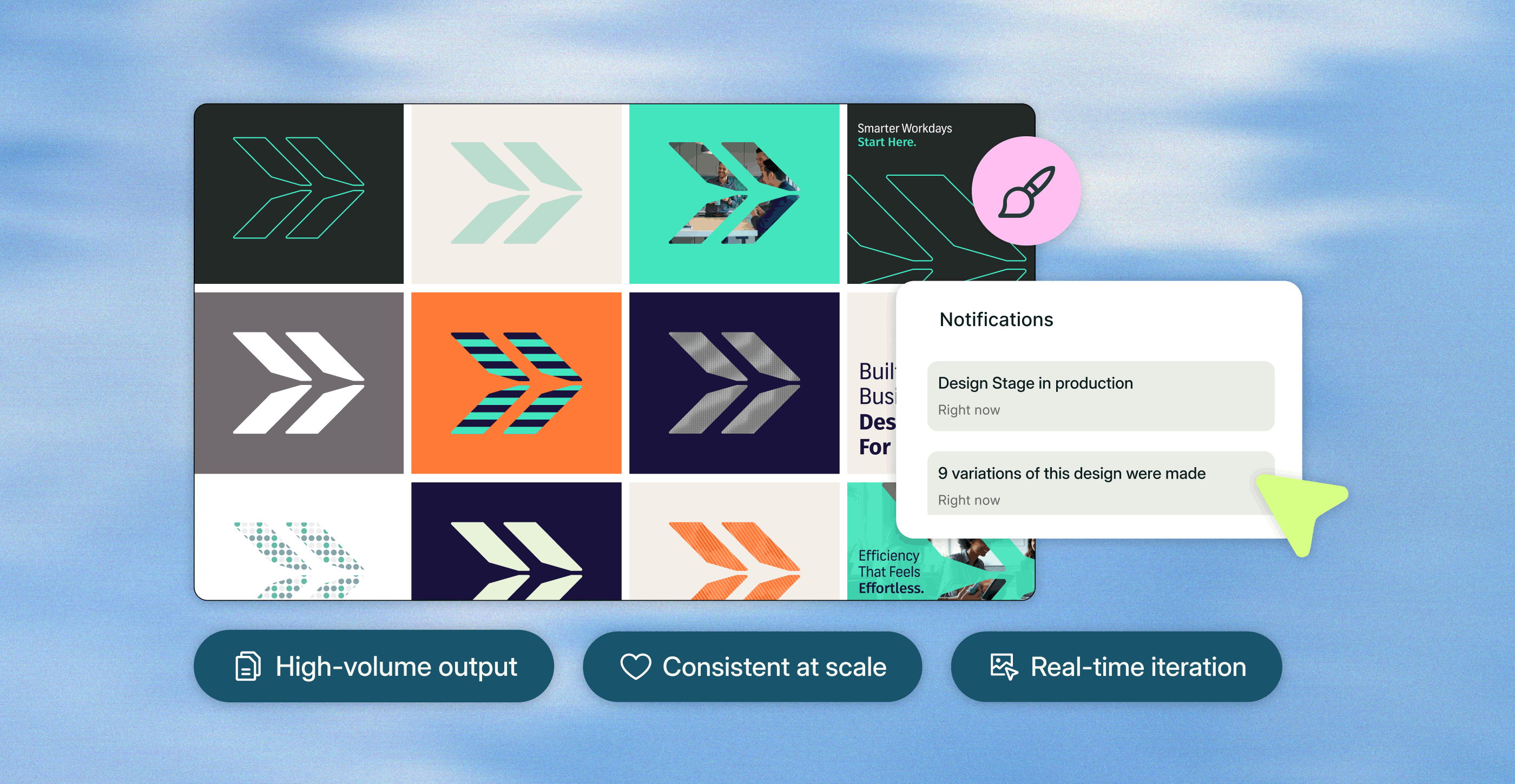 high volume graphic design