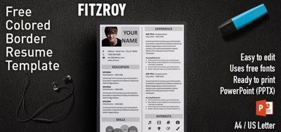 Pretty similar to Rezumeet, this website also has a nice collection of editable visual CV PowerPoint templates.