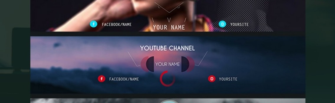 25 Cool Youtube Banner Ideas For 21 Free Templates 25 Cool Youtube Banner Ideas For 21 Free Templates