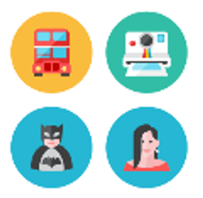 Kameleon has 120 free vibrant and wholesome icons (which many other sites do not provide), so go ahead and grab them now.