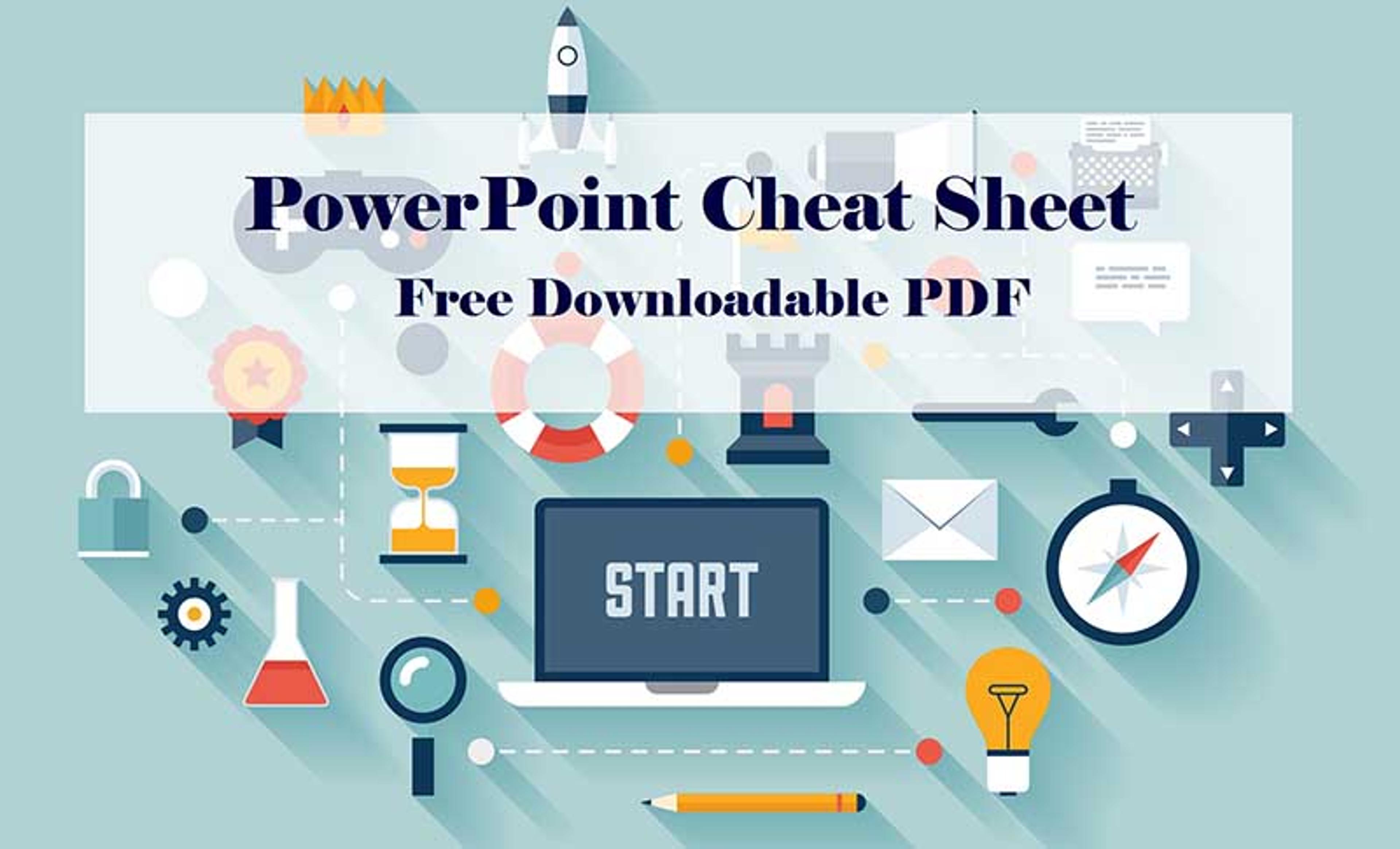Free Downloadable PowerPoint Cheat Sheet (PDF) - Superside