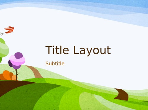 Microsoft Office template example