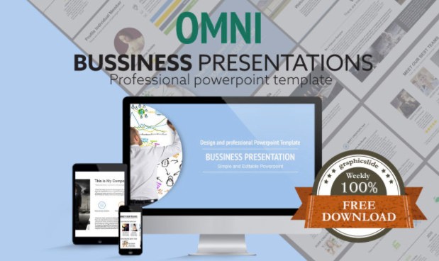 Graphic Slide template example