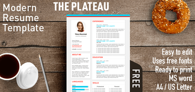 This website is a real find, filled with a bunch of free editable PowerPoint templates for beautiful infographic resumes. Each template comes in a variety of colors and very clear details on how to customize them.