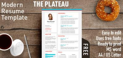 This website is a real find, filled with a bunch of free editable PowerPoint templates for beautiful infographic resumes. Each template comes in a variety of colors and very clear details on how to customize them.