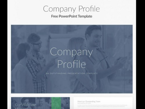 PowerPoint template free Graphic Panda