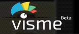 Simple step-by-step instructions guide users on using one of Visme’s 50 banner templates. Suggested uses such as business marketing and blog promotion (or posting pictures of cute dogs!) are noted.