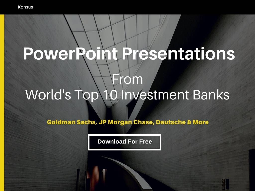 Free Banking & Finance PowerPoint Templates from Top Banks