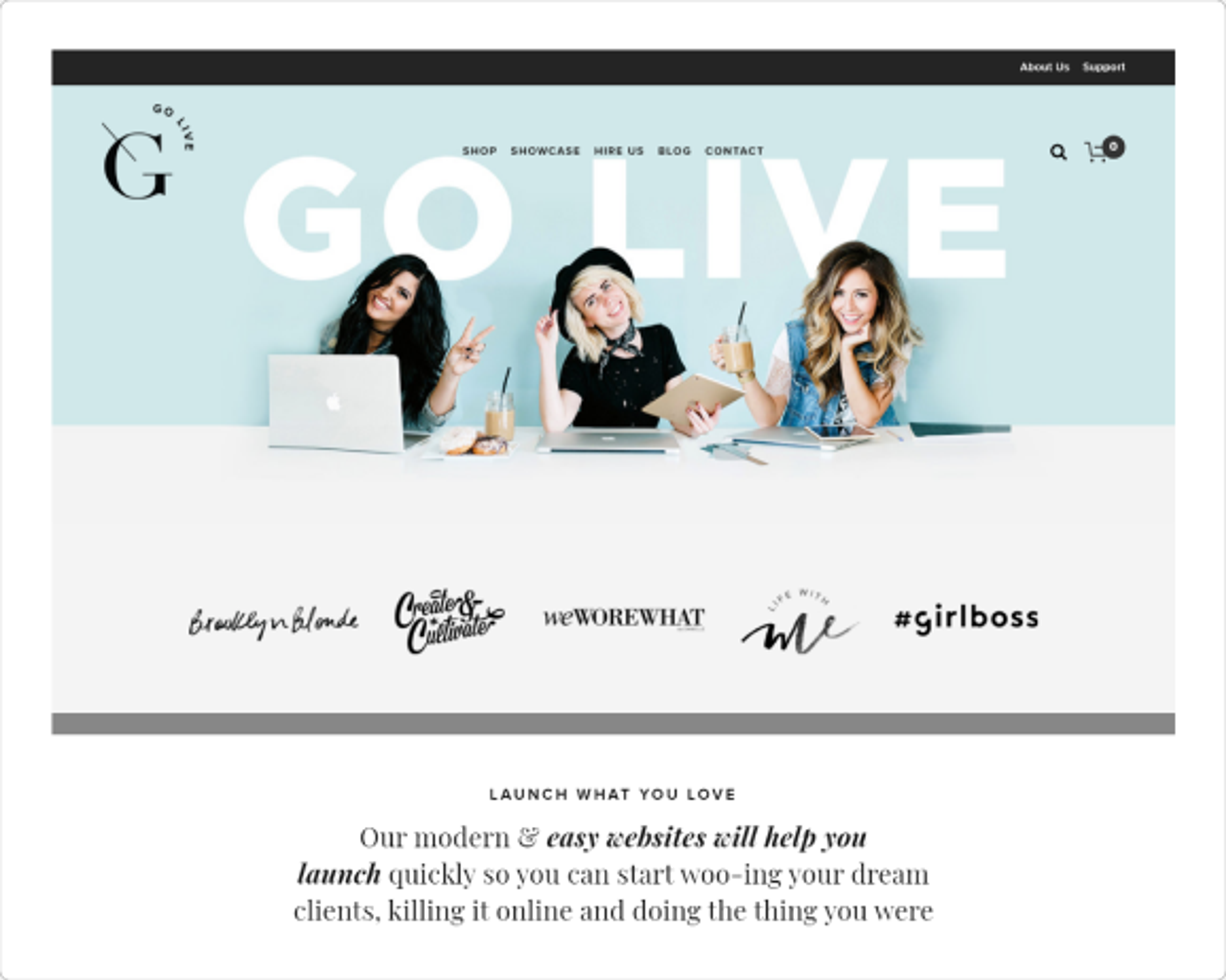 60+ Examples of Top Squarespace Templates - Superside