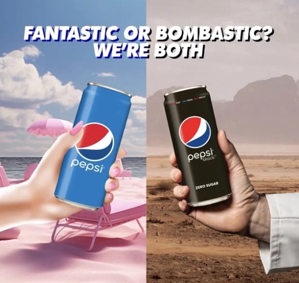 Pepsi static ad