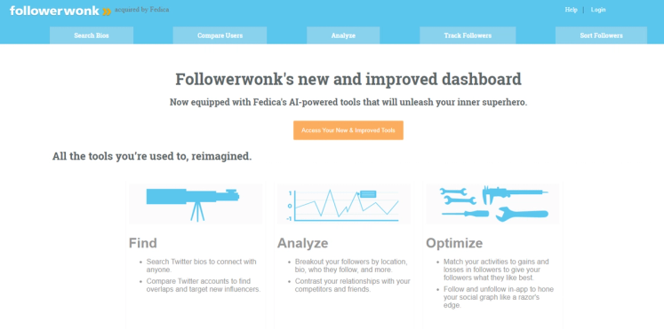 Followerwonk website